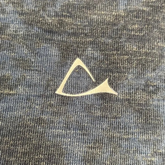 Paradox Dri-Release Repreve LS 1/2 Zip Fitted Poly Wool Top Blue Grey Sz M NWOT - Picture 3 of 10